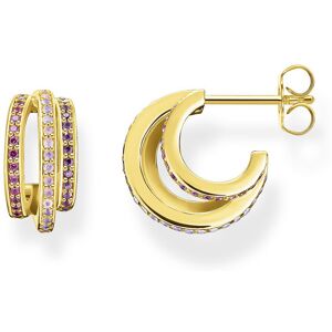 Thomas Sabo korvakorut gold rings with colourful stones CR663-973-7 Thomas Sabo korvakorut gold rings with colourful stones CR663-973-7