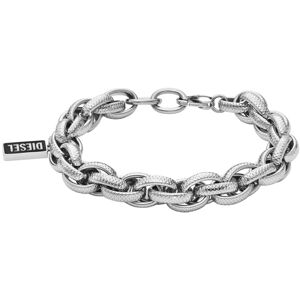 Diesel Steel hopeanvärinen rannekoru DX1514040 Diesel Steel hopeanvärinen rannekoru DX1514040
