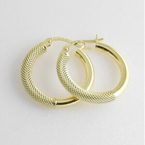 Muut Kultaiset 18k rengaskorvakorut saranoilla 20 mm KR4-1 Muut Kultaiset 18k rengaskorvakorut saranoilla 20 mm KR4-1