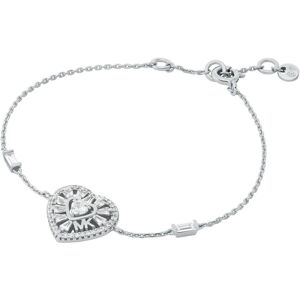 Michael Kors hopea sydänrannekoru MKC1690CZ040 Michael Kors hopea sydänrannekoru MKC1690CZ040