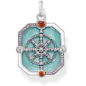 Thomas Sabo Glam & Soul Cosmic Amulet Carma wheel riipus PE961-340-7 Thomas Sabo Glam & Soul Cosmic Amulet Carma wheel riipus PE961-340-7