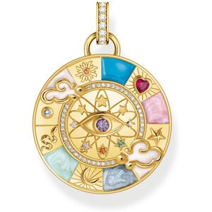 Thomas Sabo Glam & Soul Cosmic Amulet wheel of fortune gold-plated riipus PE962-471-7 Thomas Sabo Glam & Soul Cosmic Amulet wheel of fortune gold-plated riipus PE962-471-7