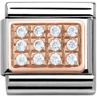 Nomination Rose Gold 430301 01 1x Kirk, 1x Pink, 1xSin Nomination Rose Gold 430301 01 1x Kirk, 1x Pink, 1xSin