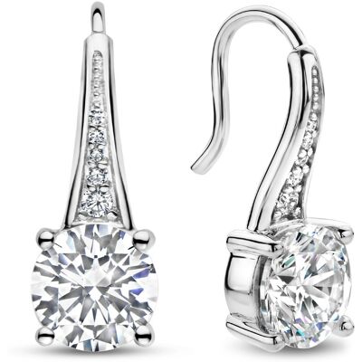TI SENTO hopeiset solitaire korvakorut 7950ZI TI SENTO hopeiset solitaire korvakorut 7950ZI