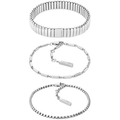 Calvin Klein Stacked rannekoru 35000837 1x Kirk, 1x Pink, 1xSin Calvin Klein Stacked rannekoru 35000837 1x Kirk, 1x Pink, 1xSin