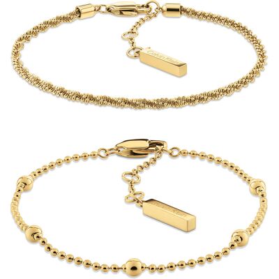 Calvin Klein Layered rannekoru 35000948 1x Kirk, 1x Pink, 1xSin Calvin Klein Layered rannekoru 35000948 1x Kirk, 1x Pink, 1xSin
