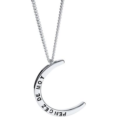 Efva Attling Pencez Moon Necklace 10-100-02077-4045 Efva Attling Pencez Moon Necklace 10-100-02077-4045