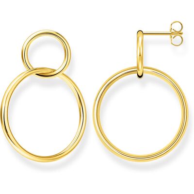 Thomas Sabo Circles Gold korvakorut H2097-413-39 Thomas Sabo Circles Gold korvakorut H2097-413-39