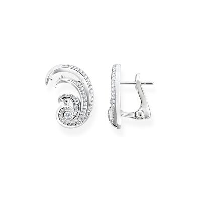 Thomas Sabo wave with white stones korvakorut H2225-051-14 Thomas Sabo wave with white stones korvakorut H2225-051-14