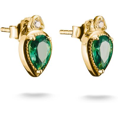 Thomas Sabo ELYNDRA kullatut korvakorut 12 mm H2333-971-6 Thomas Sabo ELYNDRA kullatut korvakorut 12 mm H2333-971-6