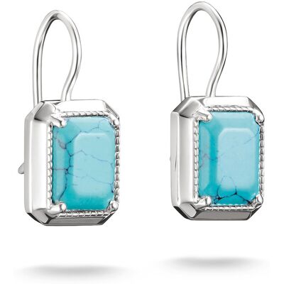 Thomas Sabo ELYNDRA turkoosit hopeakorvakorut 13.5 mm H2339-404-17 Thomas Sabo ELYNDRA turkoosit hopeakorvakorut 13.5 mm H2339-404-17