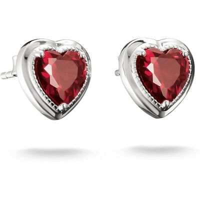 Thomas Sabo ELYNDRA punaiset sydänkorvakorut 10.5 mm H2344-051-10 Thomas Sabo ELYNDRA punaiset sydänkorvakorut 10.5 mm H2344-051-10