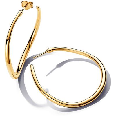 Pandora Essence kullatut kreolikorvakorut 42 mm 263299C00 Pandora Essence kullatut kreolikorvakorut 42 mm 263299C00