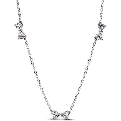 Pandora Timeless rusetit hopeinen kaulakoru 40cm 394231C01-40 Pandora Timeless rusetit hopeinen kaulakoru 40cm 394231C01-40
