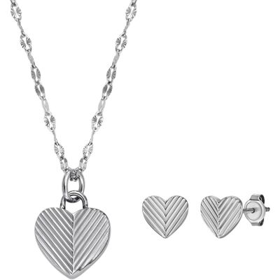 Fossil Harlow sydänkorusetti JF04669SET Fossil Harlow sydänkorusetti JF04669SET