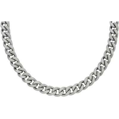 Fossil Harlow intaglio hopeanvärinen panssarikaulakoru JF04696040 Fossil Harlow intaglio hopeanvärinen panssarikaulakoru JF04696040