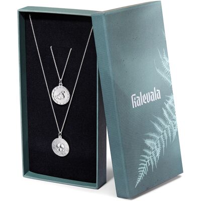 Kalevala Amuletti lahjasetti hopeaa 2970310 Kalevala Amuletti lahjasetti hopeaa 2970310