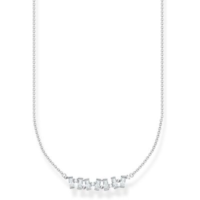 Thomas Sabo kaulakoru white stones, silver KE2095-051-14-L45V Thomas Sabo kaulakoru white stones, silver KE2095-051-14-L45V