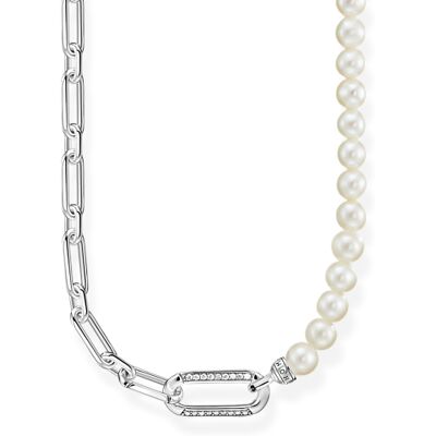 Thomas Sabo kaulakoru links and pearls silver KE2109-167-14-L45V Thomas Sabo kaulakoru links and pearls silver KE2109-167-14-L45V