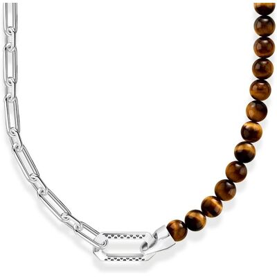 Thomas Sabo Rebel at Heart Tigers eye kaulakoru KE2179-826-2-L55v Thomas Sabo Rebel at Heart Tigers eye kaulakoru KE2179-826-2-L55v