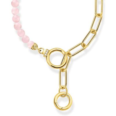 Thomas Sabo Glam & Soul Cosmic Amulet rose quartz gold kaulakoru KE2193-414-9-L47v Thomas Sabo Glam & Soul Cosmic Amulet rose quartz gold kaulakoru KE2193-414-9-L47v