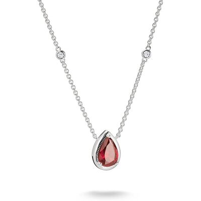 Thomas Sabo ELYNDRA punainen hopeakaulakoru KE2331-051-10-L50V Thomas Sabo ELYNDRA punainen hopeakaulakoru KE2331-051-10-L50V