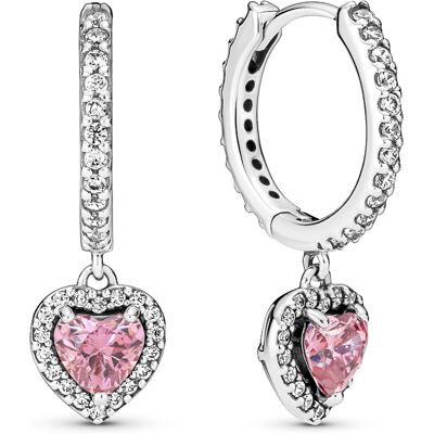 Pandora Timeless kimaltavat halo korvakorut hopea 291445C01 1x Kirk, 1x Pink, 1xSin Pandora Timeless kimaltavat halo korvakorut hopea 291445C01 1x Kirk, 1x Pink, 1xSin