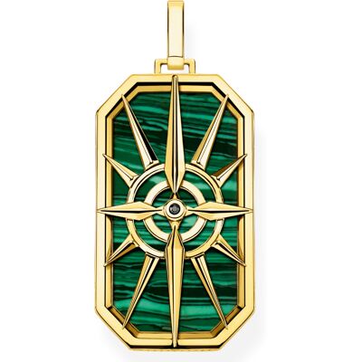 Thomas Sabo Compass star green riipus PE869-140-6 Thomas Sabo Compass star green riipus PE869-140-6