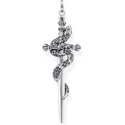 Thomas Sabo Rebel snake Blackened sword with snake riipus PE943-643-11 Thomas Sabo Rebel snake Blackened sword with snake riipus PE943-643-11