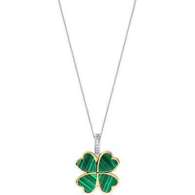 TI SENTO malachite neliapila riipus 6821MA TI SENTO malachite neliapila riipus 6821MA