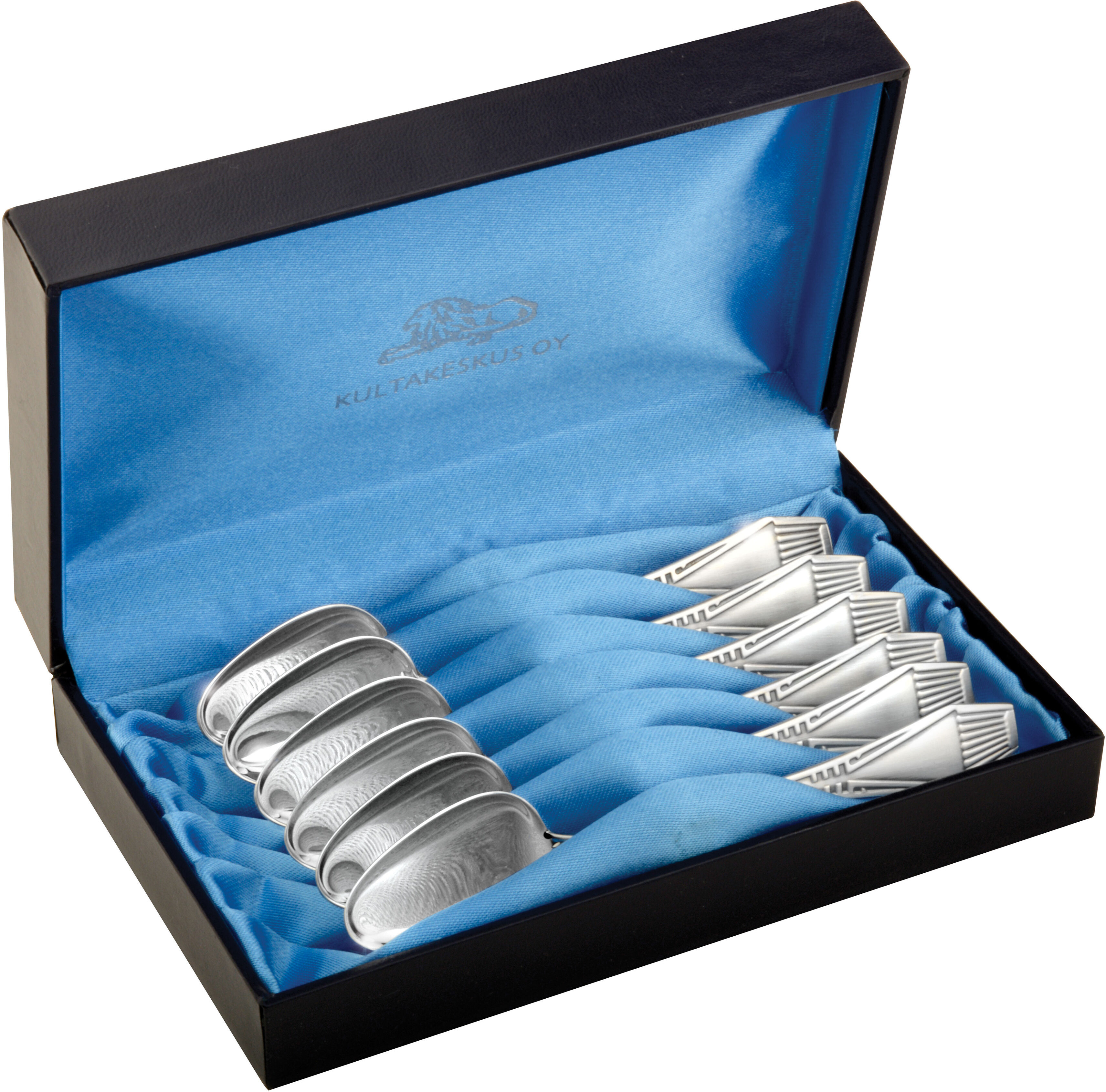 Kultakeskus Hopea Suomi Hopeiset Kahvilusikat 6kpl  - unisex Kultakeskus Hopea Suomi Hopeiset Kahvilusikat 6kpl  - unisex