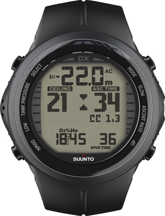 Suunto DX Black Elastomer  - unisex Suunto DX Black Elastomer  - unisex