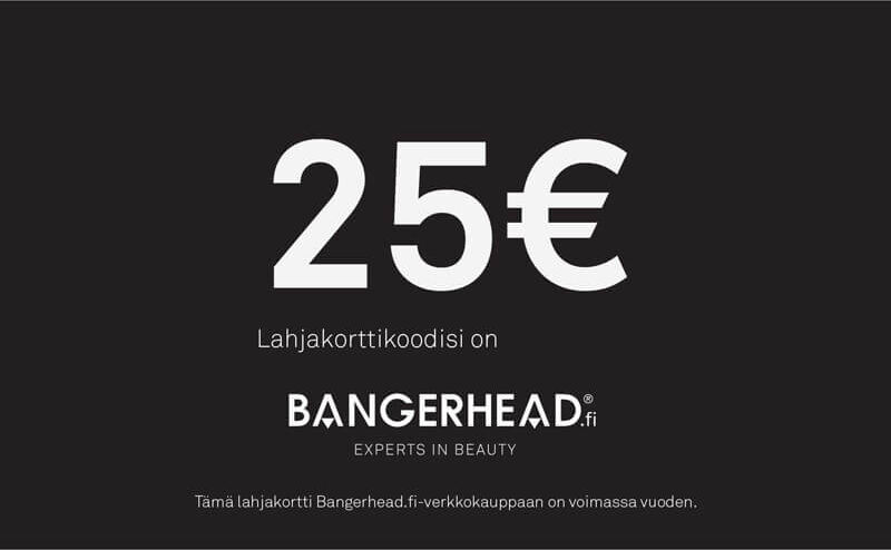 Bangerhead Lahjakortti 25 Bangerhead Lahjakortti 25