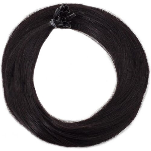 Rapunzel of Sweden Nail Hair Premium Straight 40 cm 1.2 Black Brown