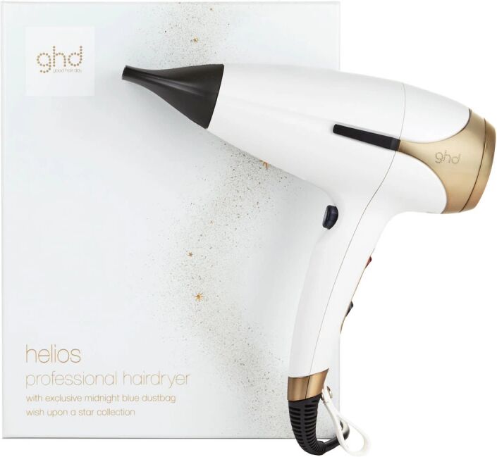 Ghd Helios White & Satin Gold Limited Edition Hair Dryer