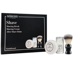 Nõberu Noberu Shave: Shaving Brush, Cream & After Shave Balm (50 + 75 ml)