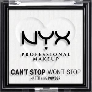 NYX Professional Makeup Cant Stop Wont Stop Mattifying Powder Bright Translucent