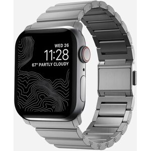 Apple Watch 42 / 44 / 45 / 49mm Nomad Titanium Band Ranneke, Hopea