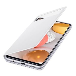 Samsung Galaxy A42 5G S View Wallet Cover, Valkoinen