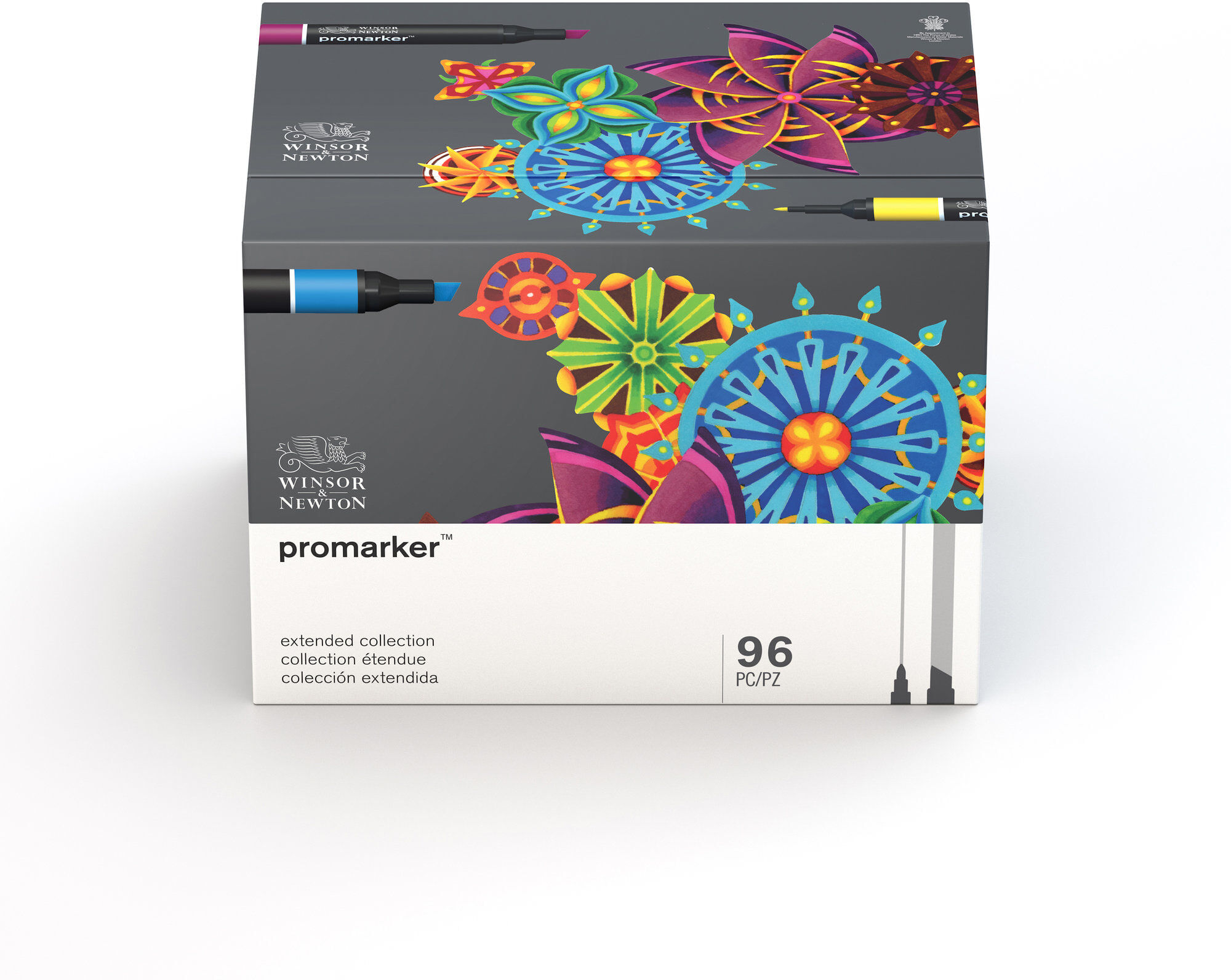 WINSOR&NEWTON W&N Promarker Superbig 96 värikynän setti WINSOR&NEWTON W&N Promarker Superbig 96 värikynän setti