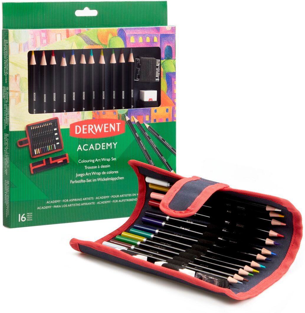 Derwent Academy Colouring Wrap set 16 Derwent Academy Colouring Wrap set 16