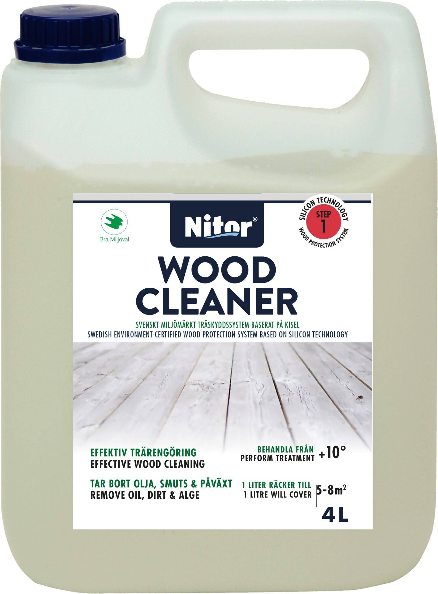 Nitor Wood Cleaner terassipesu