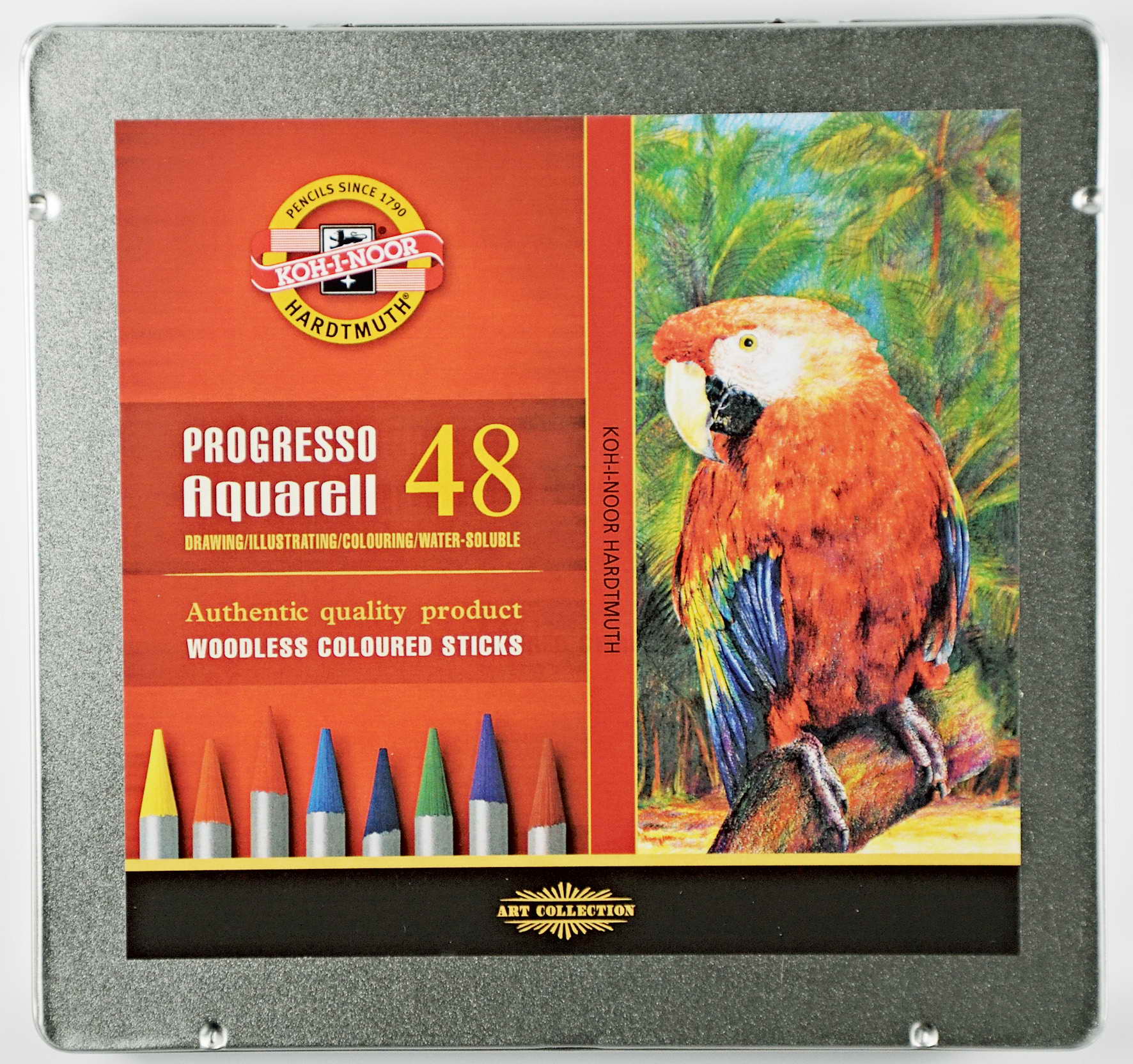 KOHINOOR Koh-i-Noor Progresso 48 kpl puuton akvarellikynä KOHINOOR Koh-i-Noor Progresso 48 kpl puuton akvarellikynä