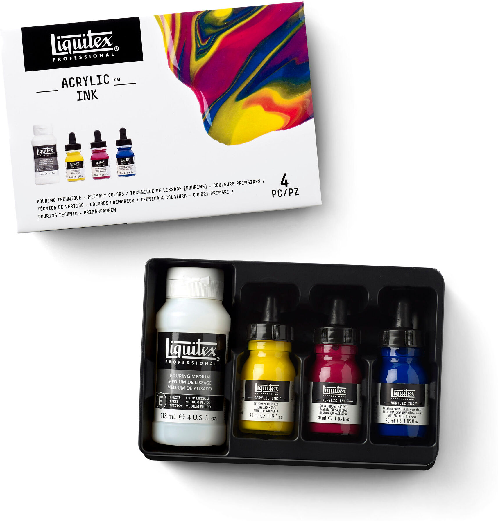 Liquitex Pouring technique set Liquitex Pouring technique set