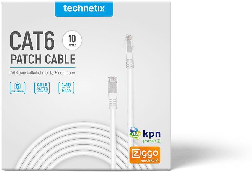 Technetix CAT6 UTP verkkokaapeli Technetix CAT6 UTP verkkokaapeli