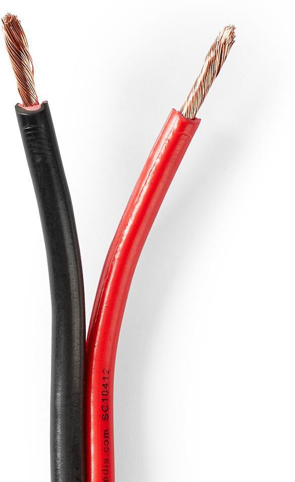 Nedis 2 x 2,50 mm² kaiutinkaapeli Nedis 2 x 2,50 mm² kaiutinkaapeli