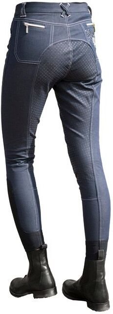 Horse Comfort blue jeans ratsastushousut gripeillä Horse Comfort blue jeans ratsastushousut gripeillä