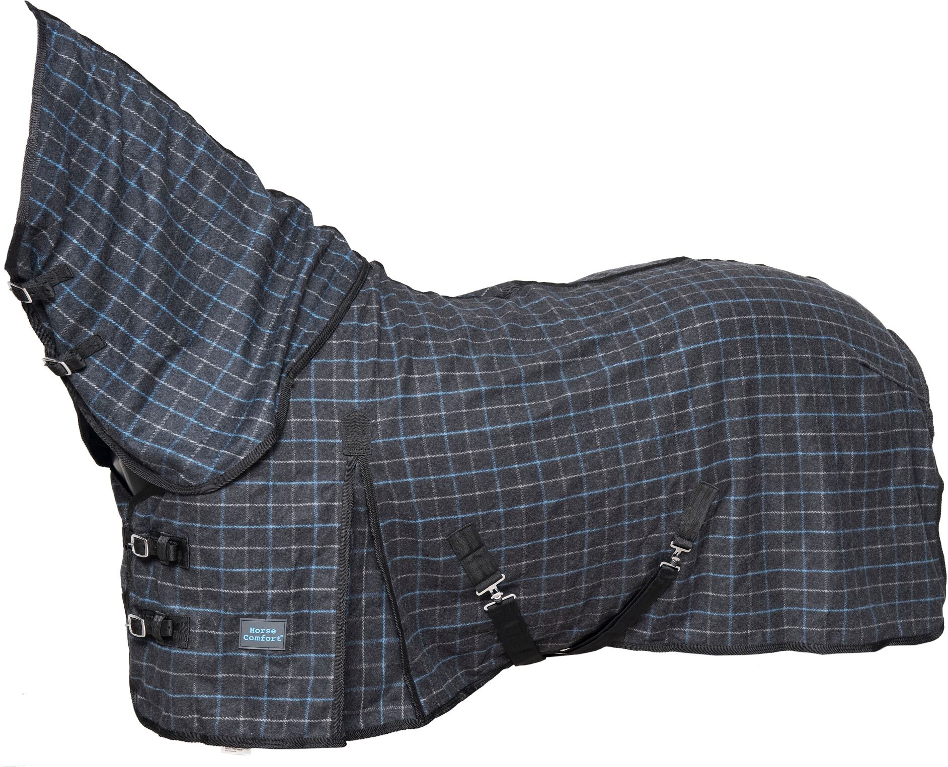Horse Comfort fullneck harmaa villaloimi Horse Comfort fullneck harmaa villaloimi