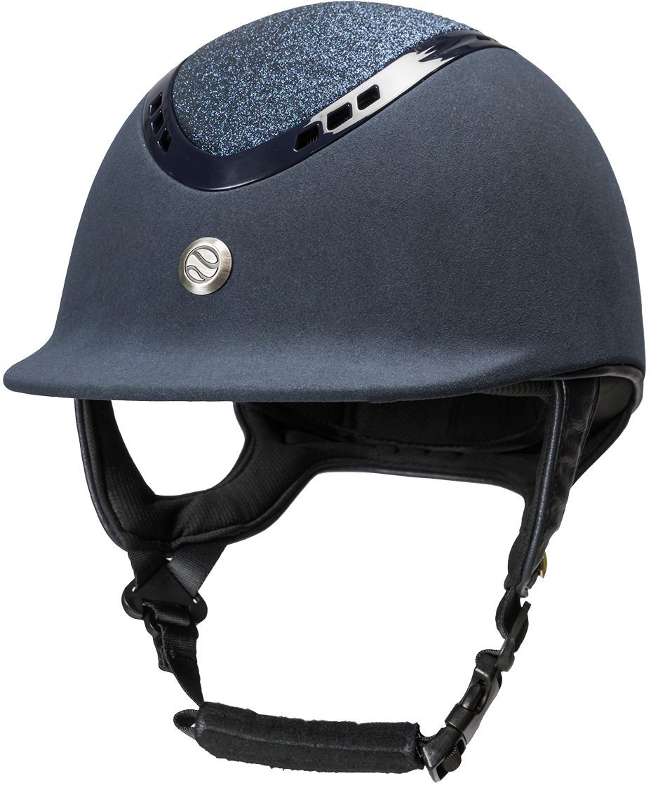 Back on Track EQ3 Pardus mikromokka sininen ratsastuskypärä Back on Track EQ3 Pardus mikromokka sininen ratsastuskypärä