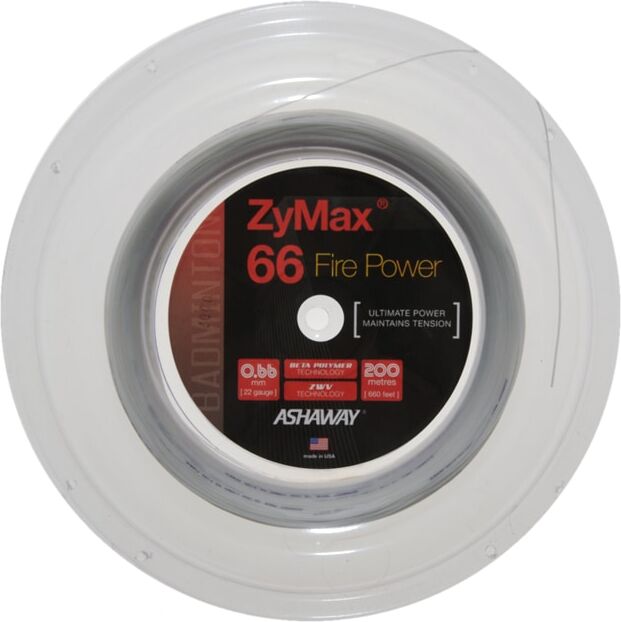 VICTOR Ashaway Zymax 66 Fire Power A 200m sulkapallojänne VICTOR Ashaway Zymax 66 Fire Power A 200m sulkapallojänne